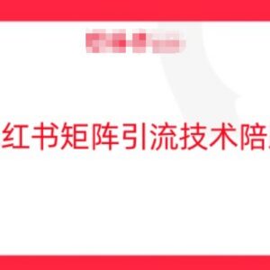 2024小红书矩阵引流实操教程 玩转公域流量高效导流私域-雨叶虚拟资源网