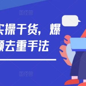 2024短剧推广实操干货 爆款短剧二创视频有效去重手法详解-雨叶虚拟资源网