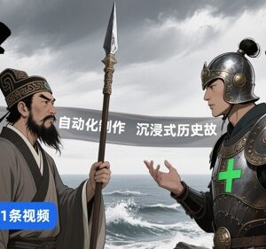 用扣子工作流一键生成沉浸式历史故事 3分钟搞定单日剪辑工作量-雨叶虚拟资源网