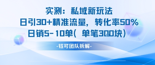 私域引流新玩法实测：微博超话日引30+精准流量 转化率50%日均出单5-10单