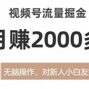 视频号创作者广告分成赚钱玩法 低门槛适合新手的轻运营副业攻略-雨叶虚拟资源网