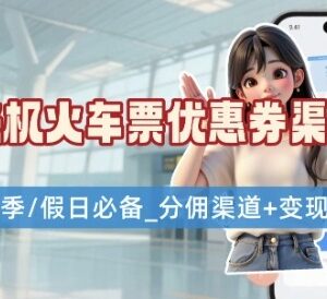 学生党开学季机票火车票优惠券申请渠道及相关项目打法详解-雨叶虚拟资源网