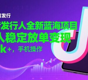 抖音发行人蛋仔派对5.0蓝海项目 手机操作放单变现玩法详解-雨叶虚拟资源网