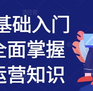 0基础私域运营入门系统课 全模块覆盖从0到1实操技巧-雨叶虚拟资源网