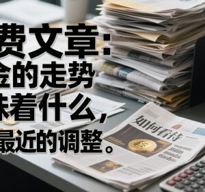 如何看待黄金近期调整 结合美股行情看懂黄金走势逻辑-雨叶虚拟资源网