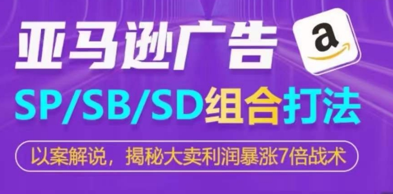 亚马逊SP/SB/SD广告组合打法详解 大卖利润暴涨7倍实操策略