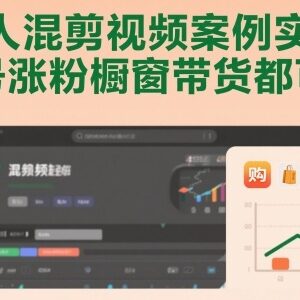 名人混剪视频实操方法 可用于账号起号涨粉及橱窗带货-雨叶虚拟资源网