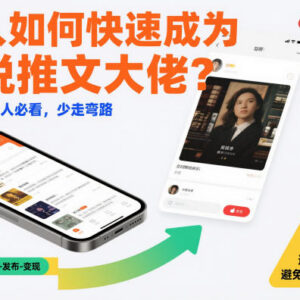 新人怎么做小说推文?从零入门快速进阶的实用方法汇总-雨叶虚拟资源网