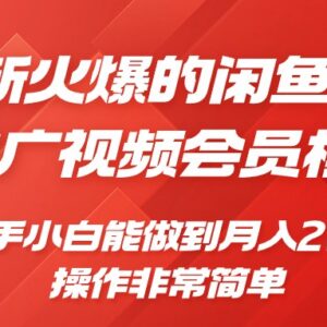 闲鱼引流推广影视会员0成本玩法 新手低门槛副业实操教程-雨叶虚拟资源网