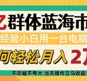 零经验小白用AI做代写 低门槛电脑副业月入过万实操指南-雨叶虚拟资源网