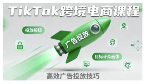 TikTok跨境电商全流程实操课 掌握核心运营技能高效开展业务
