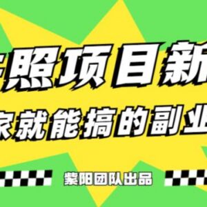 高需求蓝海证件照发型项目实操教学 0基础可上手的低门槛副业-雨叶虚拟资源网