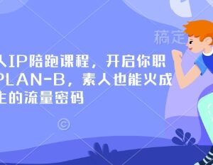 小红书个人IP陪跑课程 素人零基础打造爆款账号实用教程-雨叶虚拟资源网