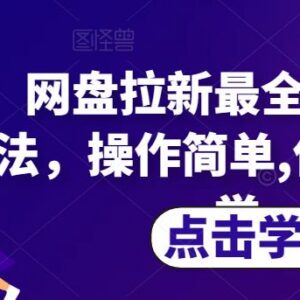 2024网盘拉新变现方法汇总 零基础可操作的保姆级实操教学-雨叶虚拟资源网