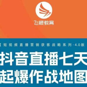 飞橙许茹冰四套PPT资料 含营销获客抖音爆款案例干货内容-雨叶虚拟资源网