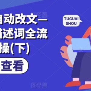 2024版AI小说推文改文分镜描述词全流程实操教程（下）-雨叶虚拟资源网