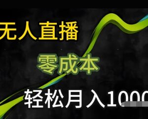 2025年KS最新无人直播玩法 仅需一部手机的低门槛增收项目-雨叶虚拟资源网