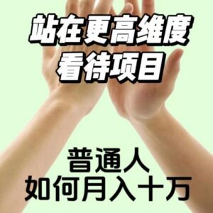 2023普通人知识付费赚钱项目 低门槛年入20万实操方法拆解-雨叶虚拟资源网