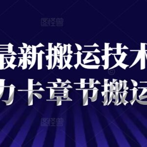 2024抖音短剧卡章节搬运教程 新手短剧搬运入门实操指南-雨叶虚拟资源网
