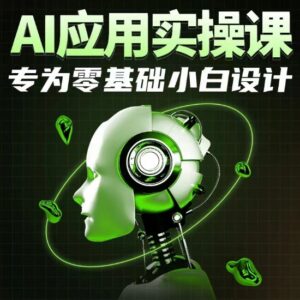 零基础小白专属AI应用实操课 覆盖文案绘图多实用场景教学-雨叶虚拟资源网