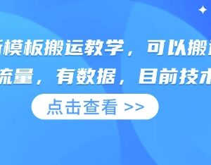 2025年3月快手全赛道模板搬运技术 稳定可落地实操教学-雨叶虚拟资源网