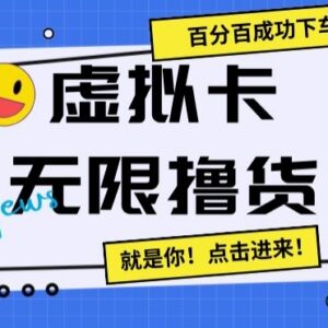 虚拟卡无限撸货套路完整揭秘 电商商家防薅实用参考指南-雨叶虚拟资源网
