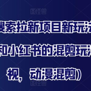 2024夸克搜索拉新项目玩法 百家号小红书影视动漫混剪攻略-雨叶虚拟资源网