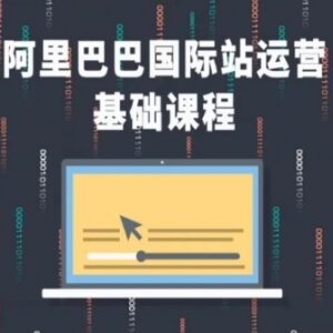 阿里巴巴国际站运营基础课程 关键词P4P店铺操作全流程教学-雨叶虚拟资源网