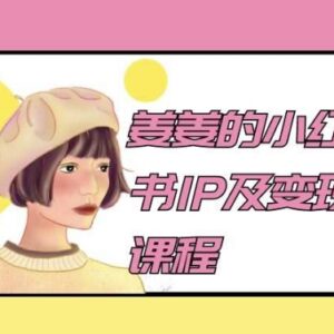 2024姜姜小红书IP运营课程 从起号到变现全流程实操教学-雨叶虚拟资源网