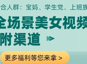 AI全场景美女视频制作方法 附发布渠道及当日变现实操路径-雨叶虚拟资源网