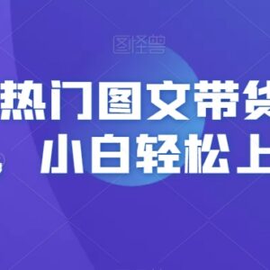 2023热门图文带货实操教程 零基础小白入门全流程指南-雨叶虚拟资源网