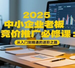 2025中小企业竞价推广从入门到精通 老板必修获客实操课-雨叶虚拟资源网