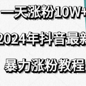 2024抖音最新未和谐涨粉教程 搬运视频去重实操方法分享-雨叶虚拟资源网