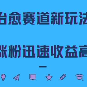2024治愈赛道全新实操玩法 打造奶奶IP搭配治愈文案 涨粉快变现易-雨叶虚拟资源网