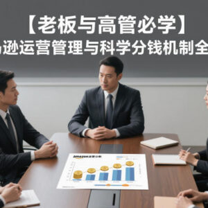 亚马逊老板与高管必修 运营管理及科学分钱机制全解析-雨叶虚拟资源网