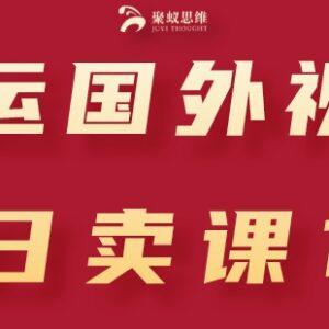 搬运国外视频引流创业粉教程 单日卖课盈利千元方法拆解-雨叶虚拟资源网