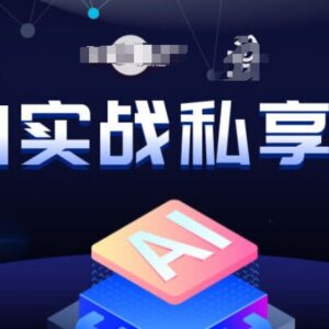 AI实战私享会全套课程汇总 含AI变现思路及多领域实操玩法-雨叶虚拟资源网