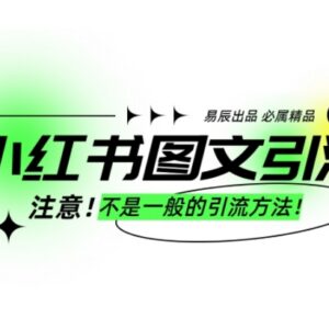 2025小红书图文引流创业粉教程 合规可批量操作日引300+-雨叶虚拟资源网