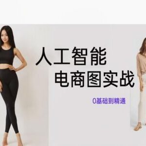 0基础学Stable Diffusion AI绘图 电商图制作实战全教程-雨叶虚拟资源网