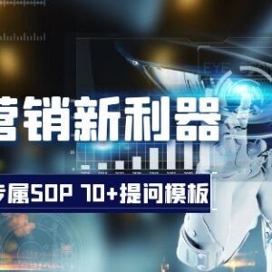 ChatGPT品牌营销专属SOP指南 附70+全场景提问模板可下载-雨叶虚拟资源网