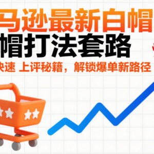 2026亚马逊白帽黑帽运营打法 安全上评爆单实操全攻略-雨叶虚拟资源网