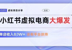 小红书虚拟电商1拖3玩法详解 低门槛享官方免费流量扶持-雨叶虚拟资源网