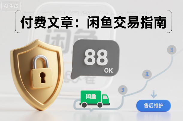 闲鱼交易全流程防坑指南 有效降低买卖双方被骗概率