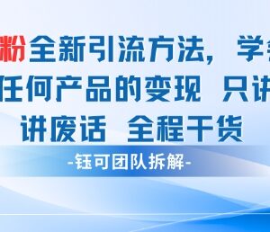 小红书男粉合规引流实操打法 不封号爆款玩法全流程解析-雨叶虚拟资源网