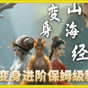 云天AI山海经妖精变身视频教程 保姆级进阶制作教学-雨叶虚拟资源网