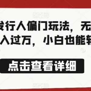 抖音游戏发行人无视频玩法教程 小白易上手的副业操作指南-雨叶虚拟资源网