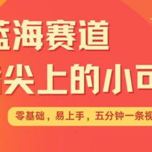 2024蓝海赚钱项目:AI制作治愈系萌宠短视频 矩阵运营收益翻倍-雨叶虚拟资源网