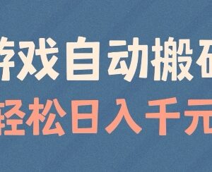 运营20年经典游戏欧服美服全自动打金搬砖项目 支持矩阵操作-雨叶虚拟资源网