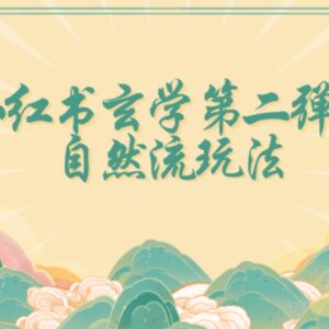 小红书自然流玄学类实操玩法 新手易上手单日可实现收入2800+-雨叶虚拟资源网