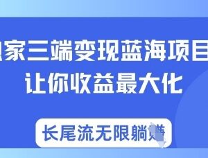 2025三端变现小说推文项目教程 多平台增收提转化实操方法-雨叶虚拟资源网
